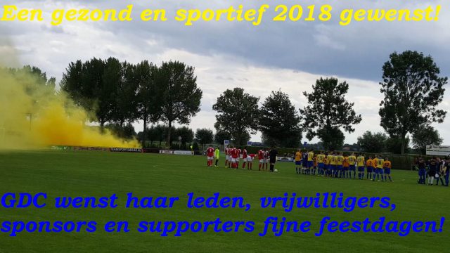Fijne feestdagen en een gezond & sportief 2018 gewenst!