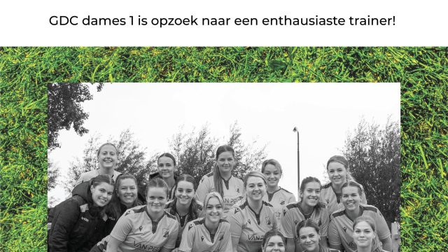 Dames 1 zoekt trainer