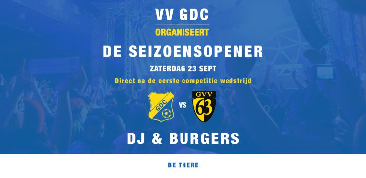 De Seizoensopener (PARTY) GDC 1 – GVV’63 1